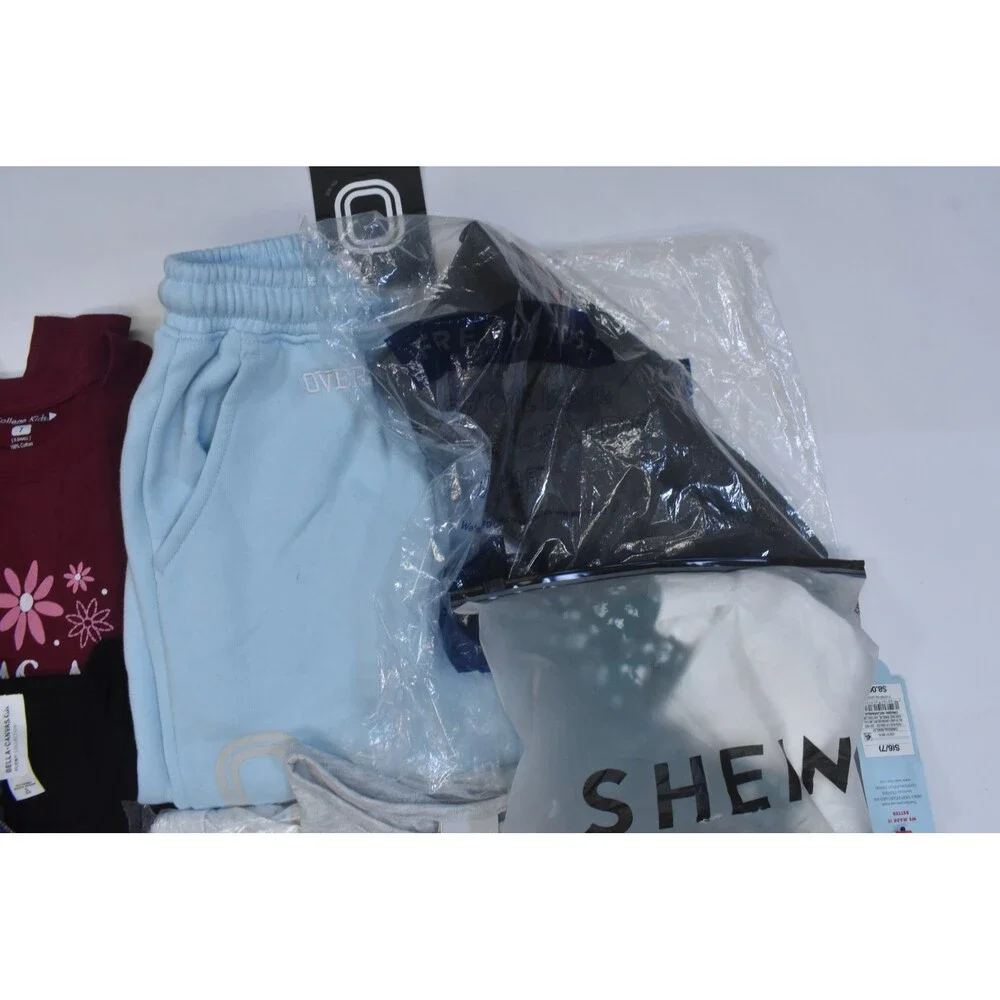 Wholesale Bulk Lot Of 15 Girls Size Small 6/7 Mixed Season Tops Bottoms Dresses